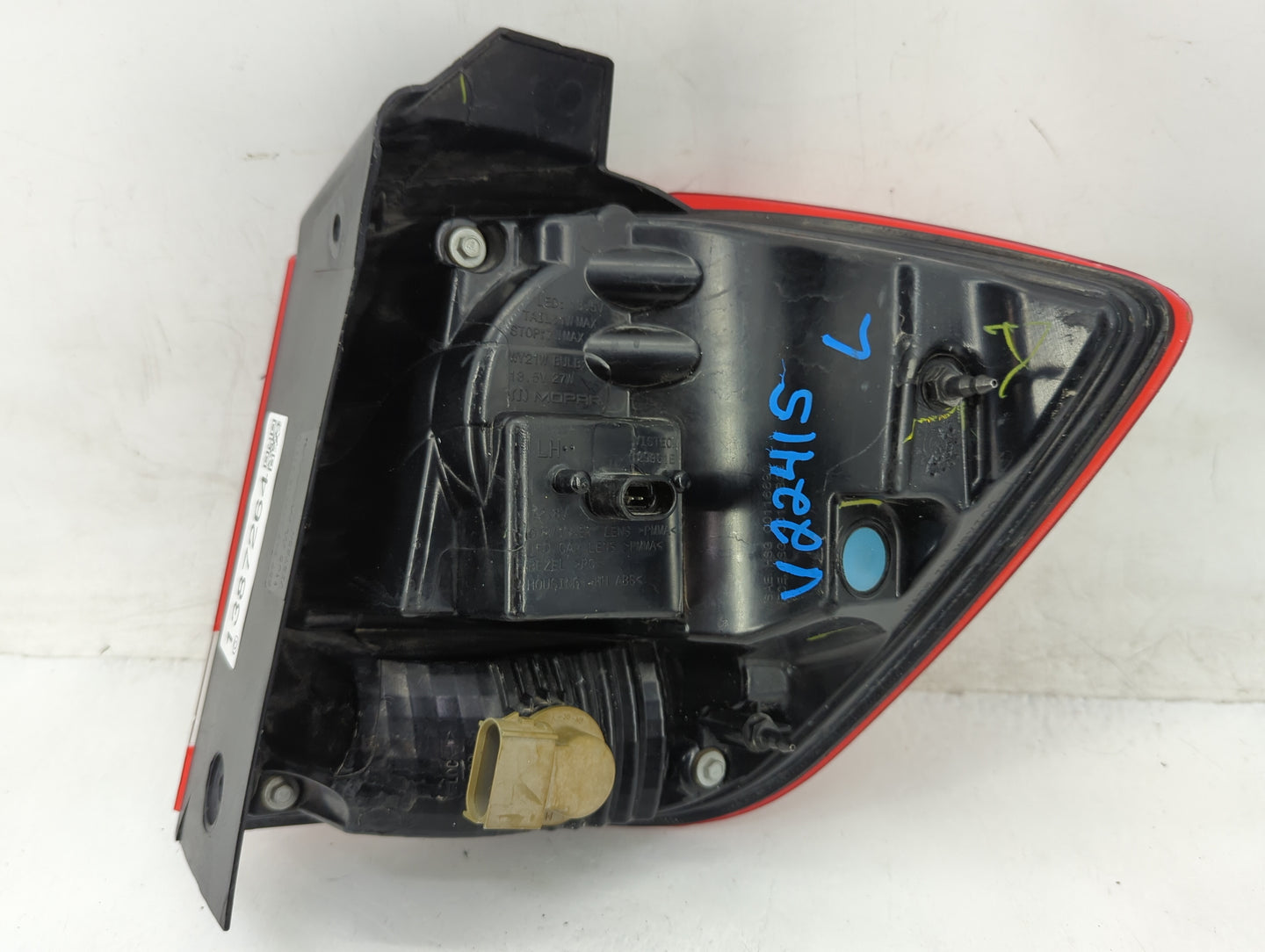2019-2020 Ford Fusion Tail Light Assembly Driver Left OEM Fits Fits 2019 2020 OEM Used Auto Parts - Oemusedautoparts1.com