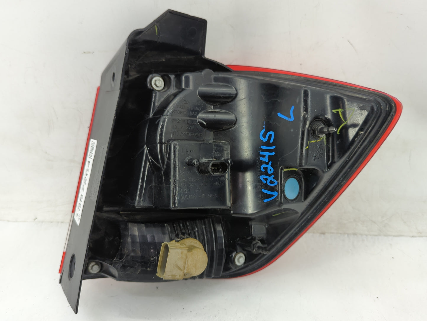 2019-2020 Ford Fusion Tail Light Assembly Driver Left OEM Fits Fits 2019 2020 OEM Used Auto Parts - Oemusedautoparts1.com