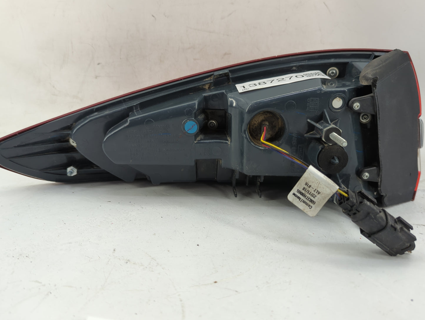 2017-2020 Ford Fusion Tail Light Assembly Passenger Right OEM P/N:HS73-13404-AD Fits Fits 2017 2018 2019 2020 OEM Used Auto 