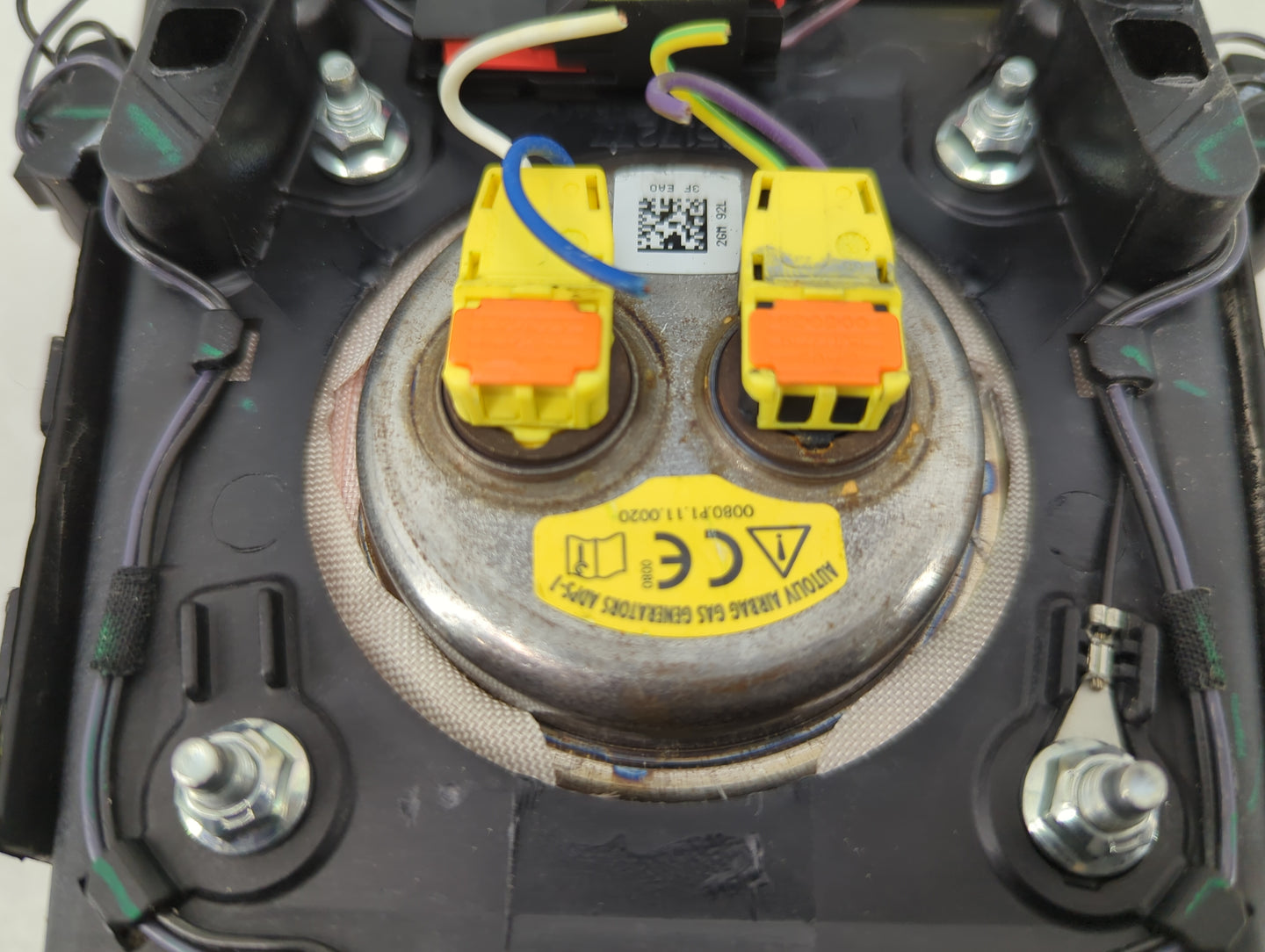 2017-2019 Ford Fusion Air Bag Driver Left Steering Wheel Mounted P/N:HS73-78043B13-AH Fits Fits 2017 2018 2019 OEM Used Auto