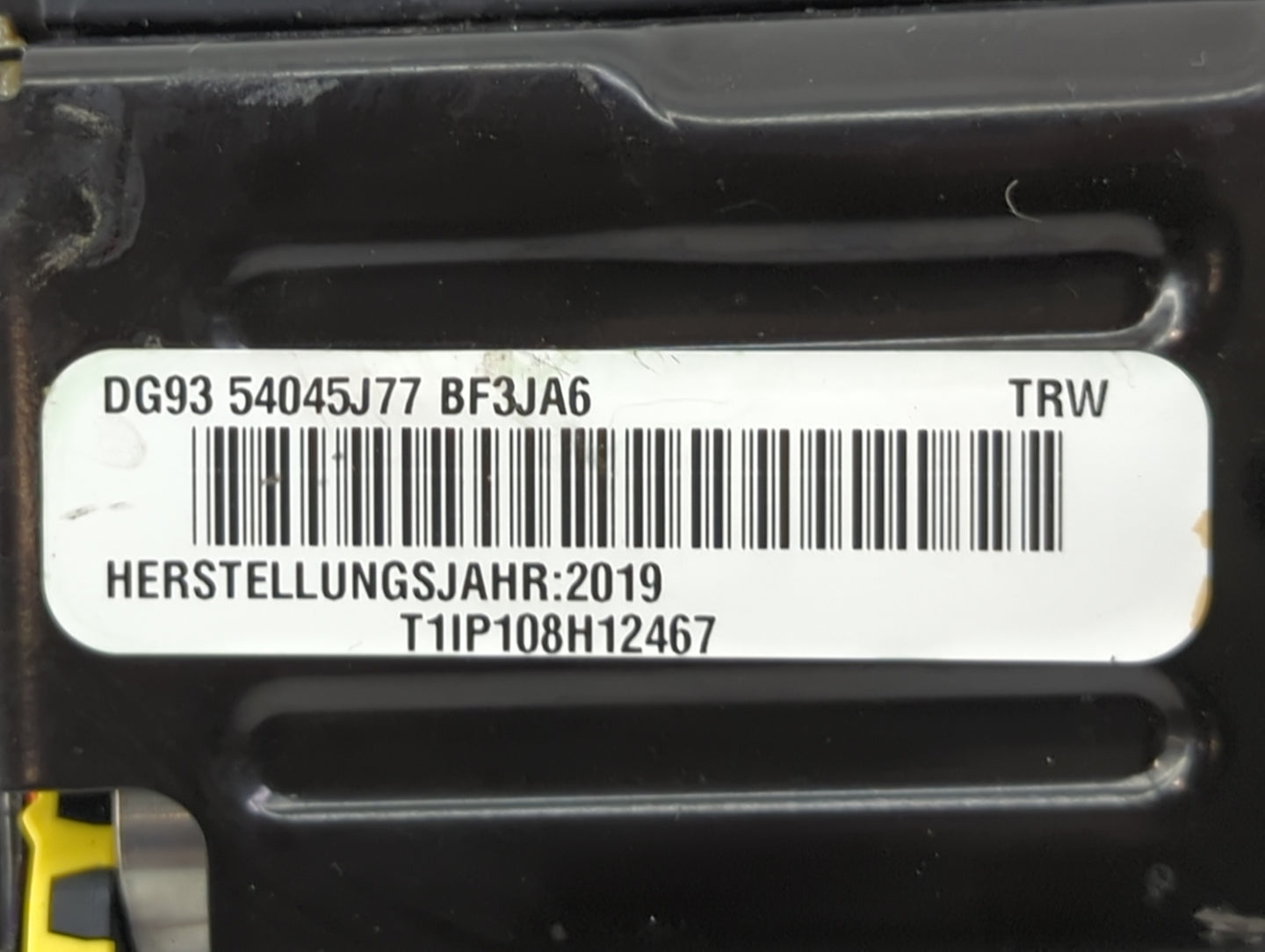 2019 Ford Fusion Air Bag Driver Left Knee OEM P/N:DG9354045J77BF Fits OEM Used Auto Parts - Oemusedautoparts1.com