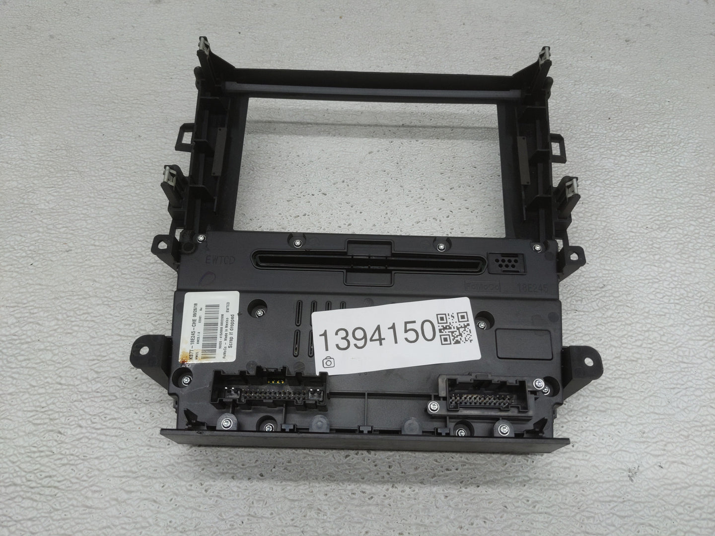 2019-2020 Ford Fusion Radio Control Panel - Oemusedautoparts1.com
