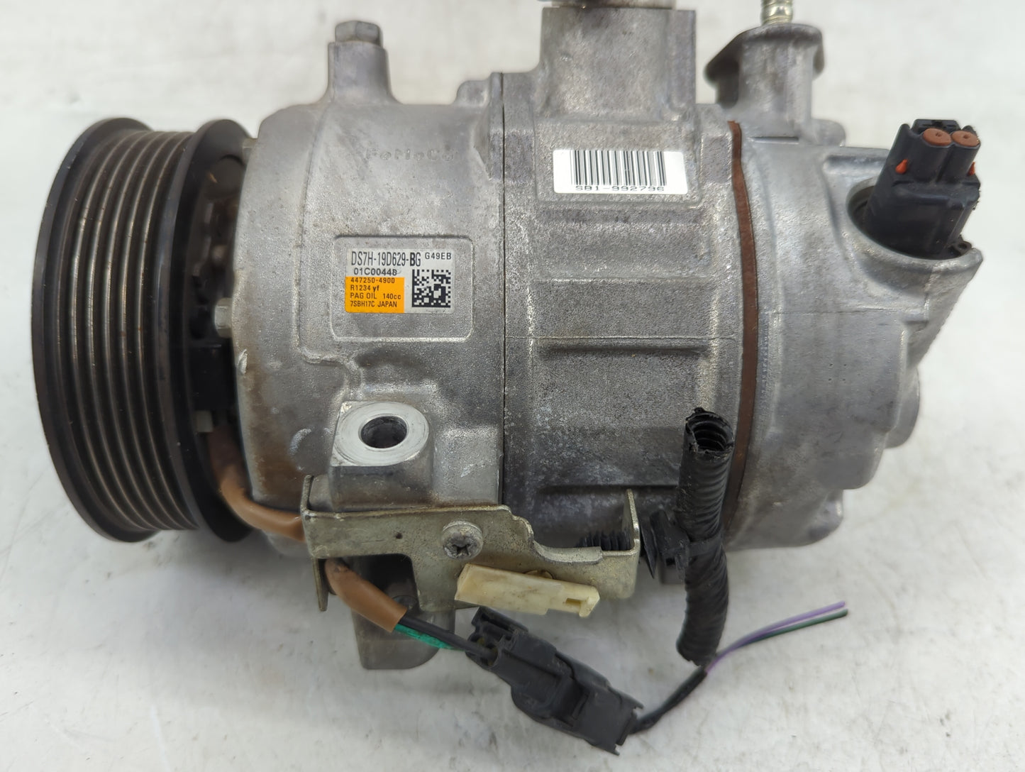 2017-2020 Ford Fusion Air Conditioning A/c Ac Compressor Oem - Oemusedautoparts1.com