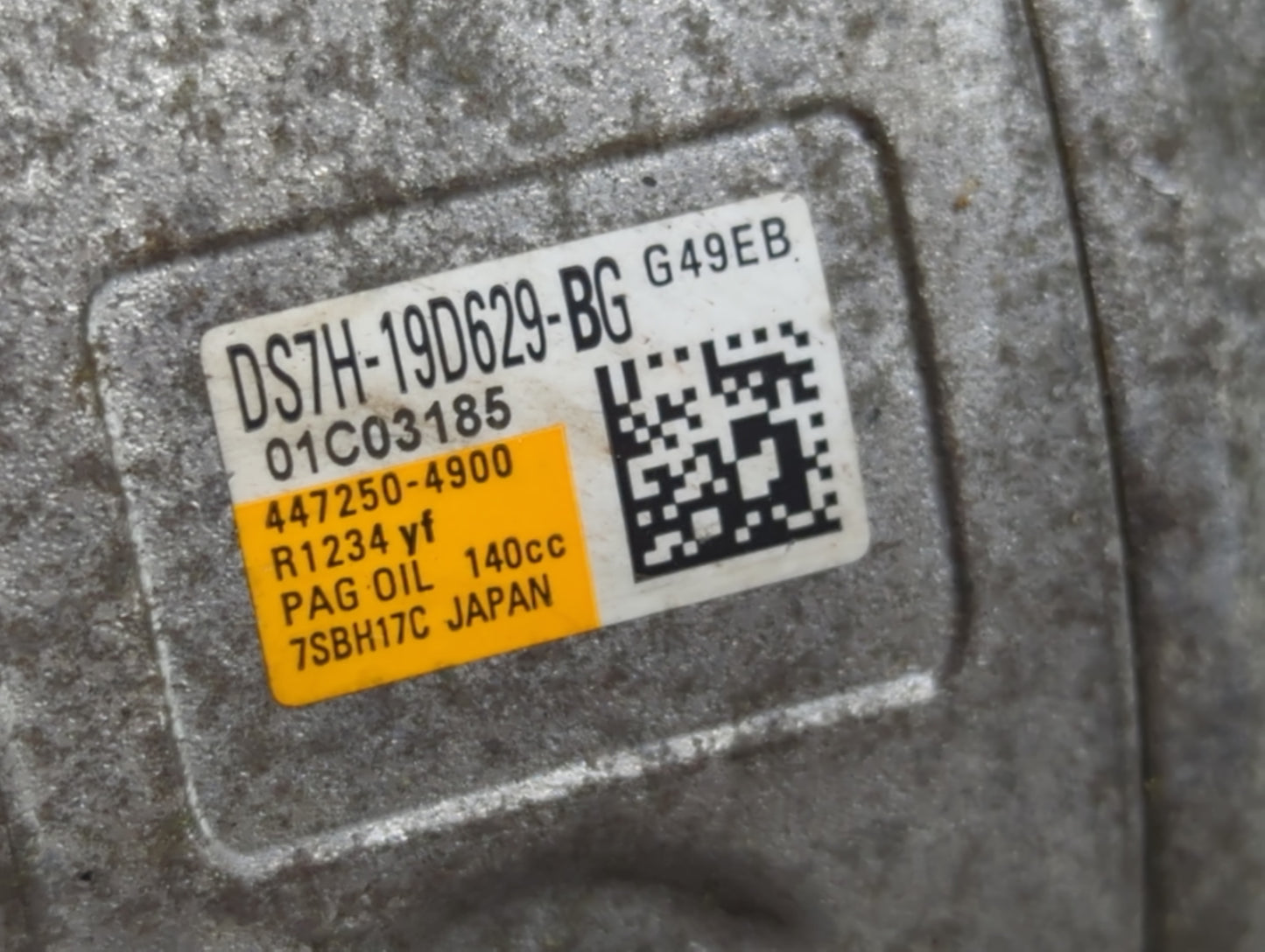 2013-2020 Ford Fusion Air Conditioning A/c Ac Compressor Oem - Oemusedautoparts1.com