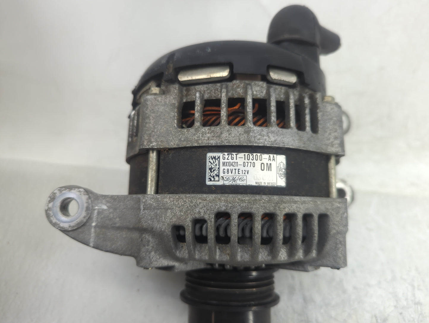 2019 Ford Fusion Alternator Replacement Generator Charging Assembly Engine OEM P/N:G2GT-10300-AA Fits OEM Used Auto Parts - 