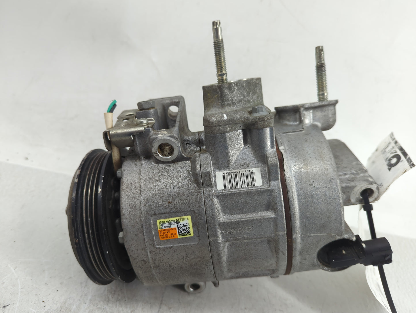 2019-2020 Ford Fusion Air Conditioning A/c Ac Compressor Oem - Oemusedautoparts1.com