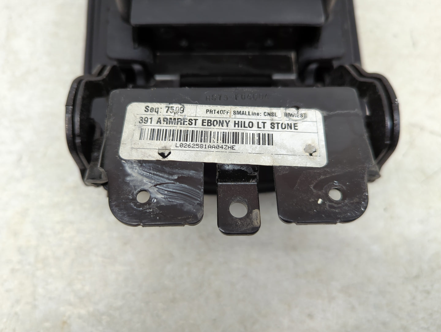 2019 Ford Fusion Center Console Armrest Cover Lid P/N:HS73-F04604 Fits OEM Used Auto Parts - Oemusedautoparts1.com