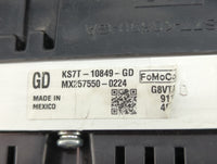 2019-2020 Ford Fusion Instrument Cluster Speedometer Gauges P/N:KS7T-10849-GD Fits Fits 2019 2020 OEM Used Auto Parts - Oemu