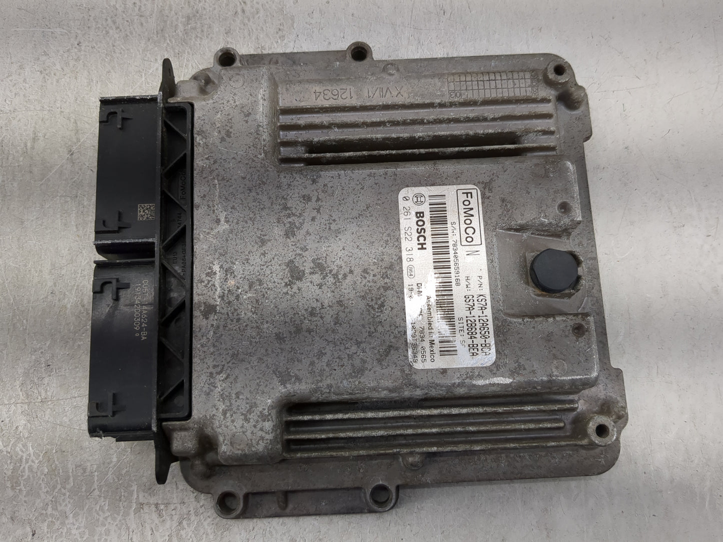 2017-2019 Ford Fusion PCM Engine Control Computer ECU ECM PCU OEM P/N:KS7A-12A650-BCA GS7A-12B684-BEA Fits Fits 2017 2018 20