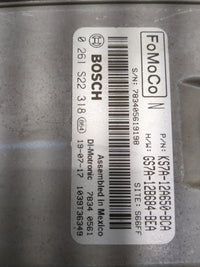 2017-2019 Ford Fusion PCM Engine Control Computer ECU ECM PCU OEM P/N:KS7A-12A650-BCA 0 261 S22 318 Fits Fits 2017 2018 2019