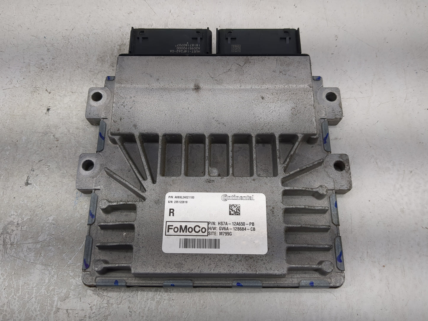 2017-2020 Ford Fusion PCM Engine Control Computer ECU ECM PCU OEM P/N:HS7A-12A650-PB GV6A-12B684-CB Fits OEM Used Auto Parts