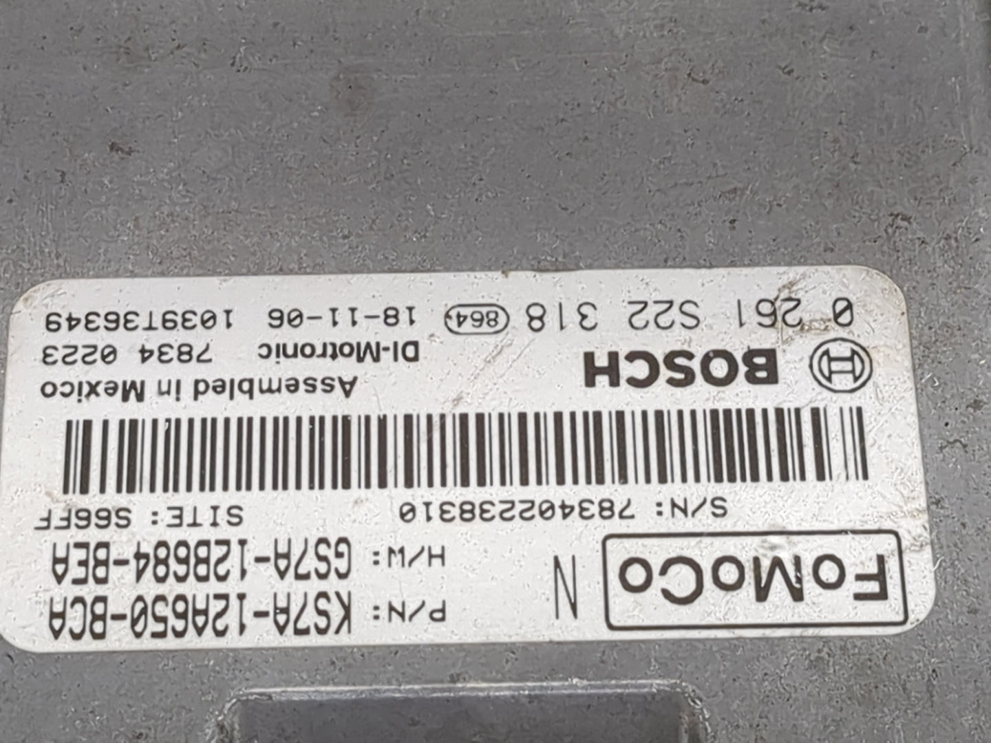 2017-2019 Ford Fusion PCM Engine Control Computer ECU ECM PCU OEM P/N:GS7A-12B684-BEA KS7A-12A650-BCA Fits Fits 2017 2018 20