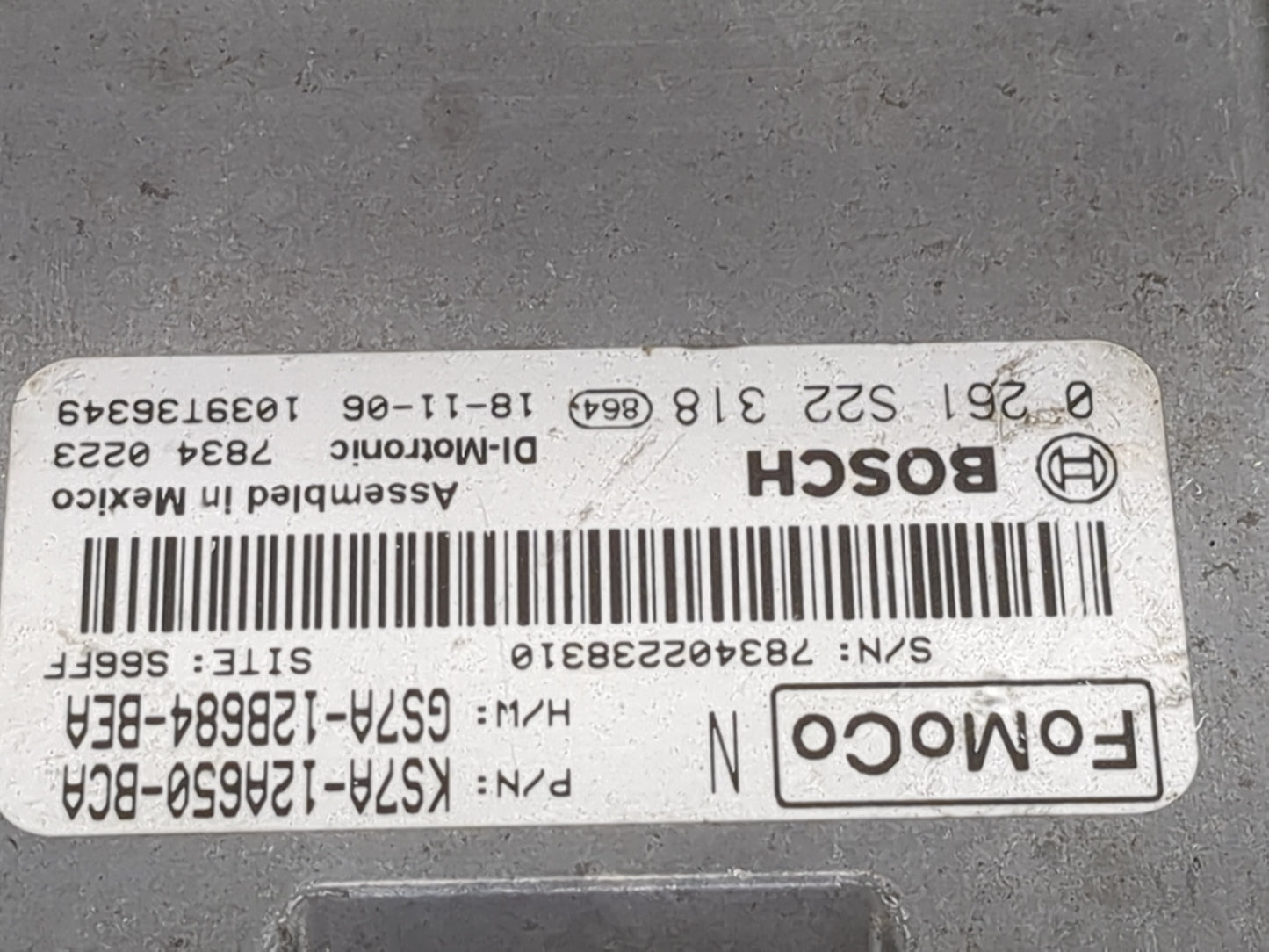 2017-2019 Ford Fusion PCM Engine Control Computer ECU ECM PCU OEM P/N:GS7A-12B684-BEA KS7A-12A650-BCA Fits Fits 2017 2018 20