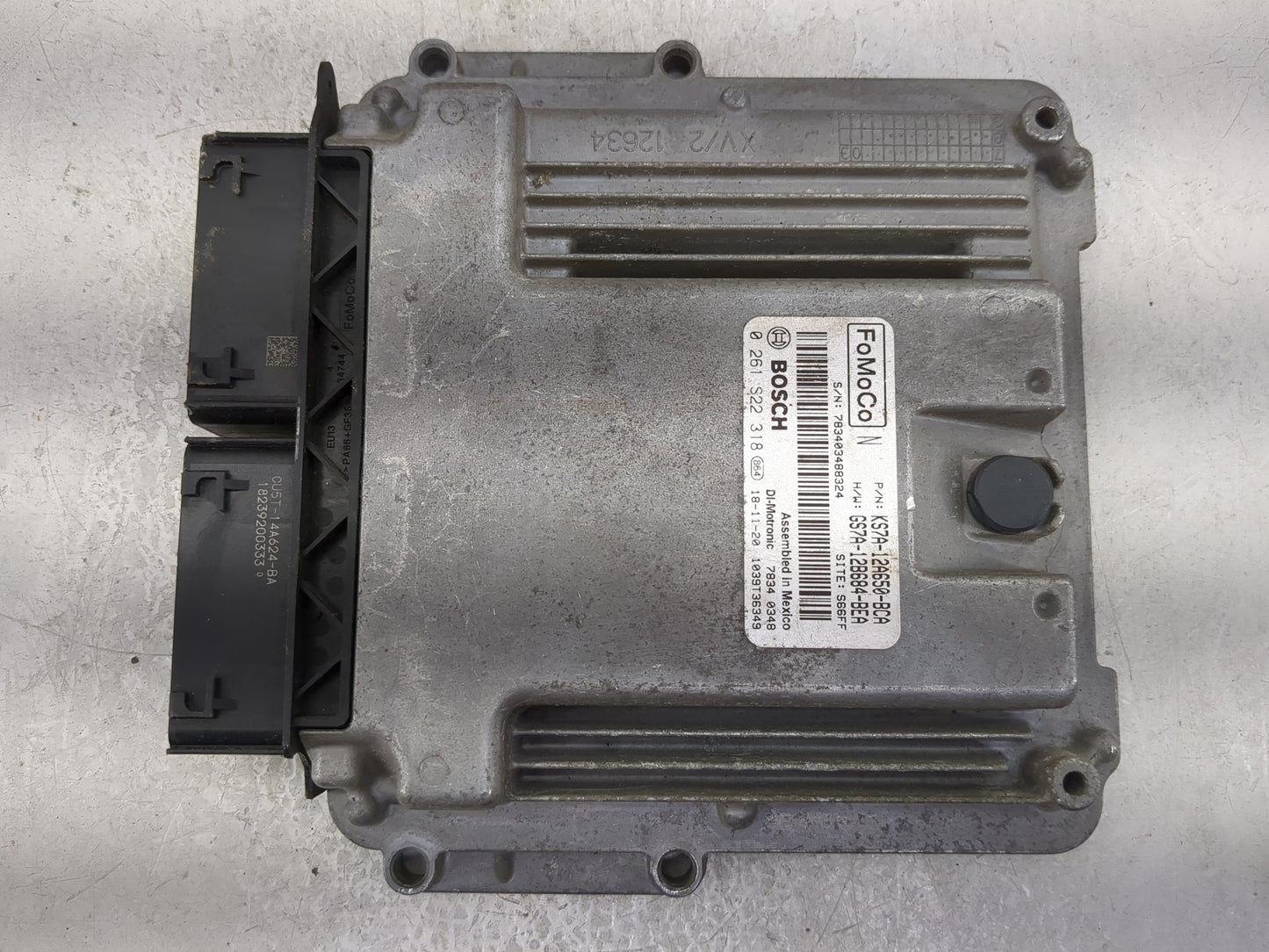 2017-2019 Ford Fusion PCM Engine Control Computer ECU ECM PCU OEM P/N:GS7A-12B684-BEA Fits Fits 2017 2018 2019 OEM Used Auto