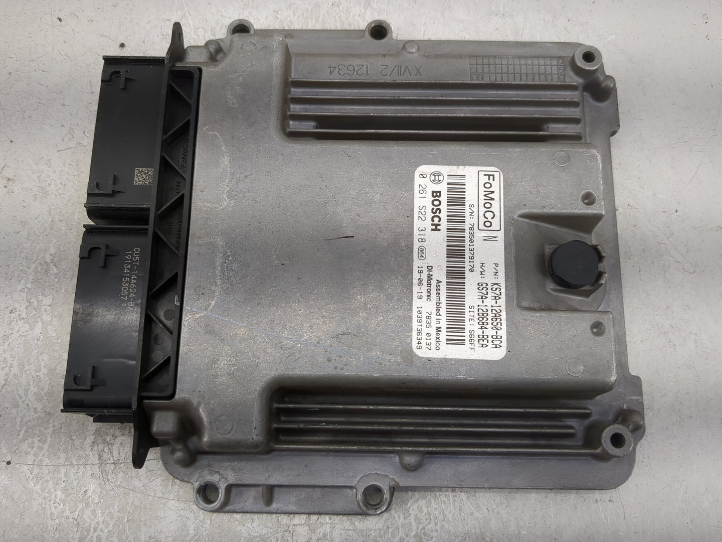 2017-2019 Ford Fusion PCM Engine Control Computer ECU ECM PCU OEM P/N:KS7A-12A650-BCA GS7A-12B684-BEA Fits Fits 2017 2018 20