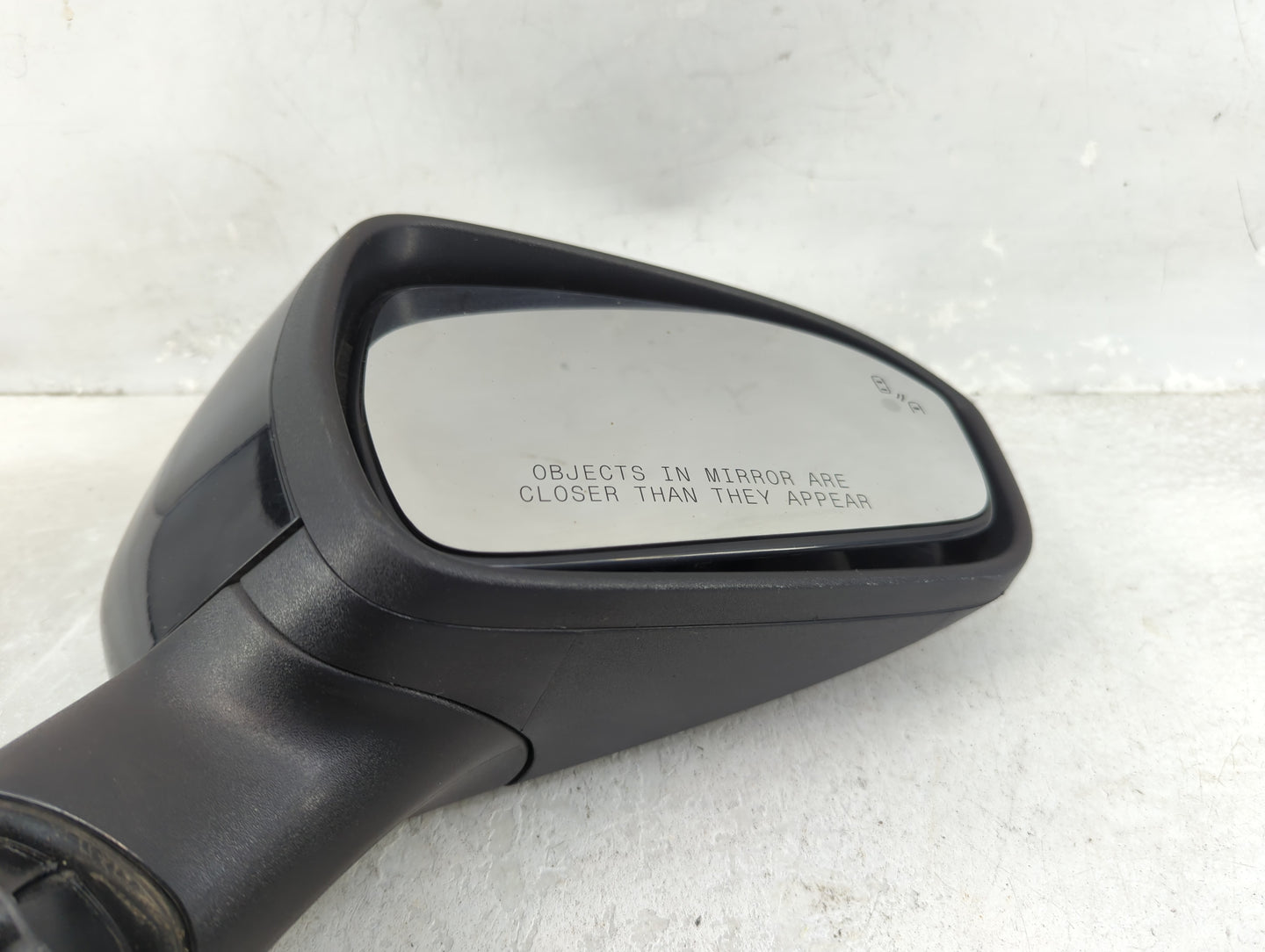 2019-2020 Ford Fusion Driver Left Side View Manual Door Mirror Black - Oemusedautoparts1.com