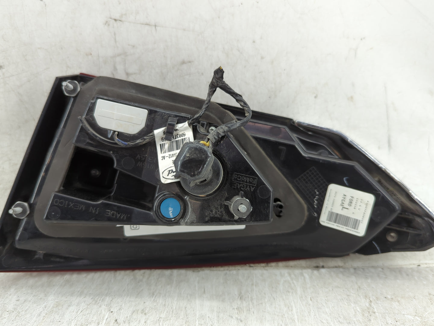 2019-2020 Ford Fusion Tail Light Assembly Driver Left OEM P/N:KS73-13A603-BE Fits Fits 2019 2020 OEM Used Auto Parts - Oemus