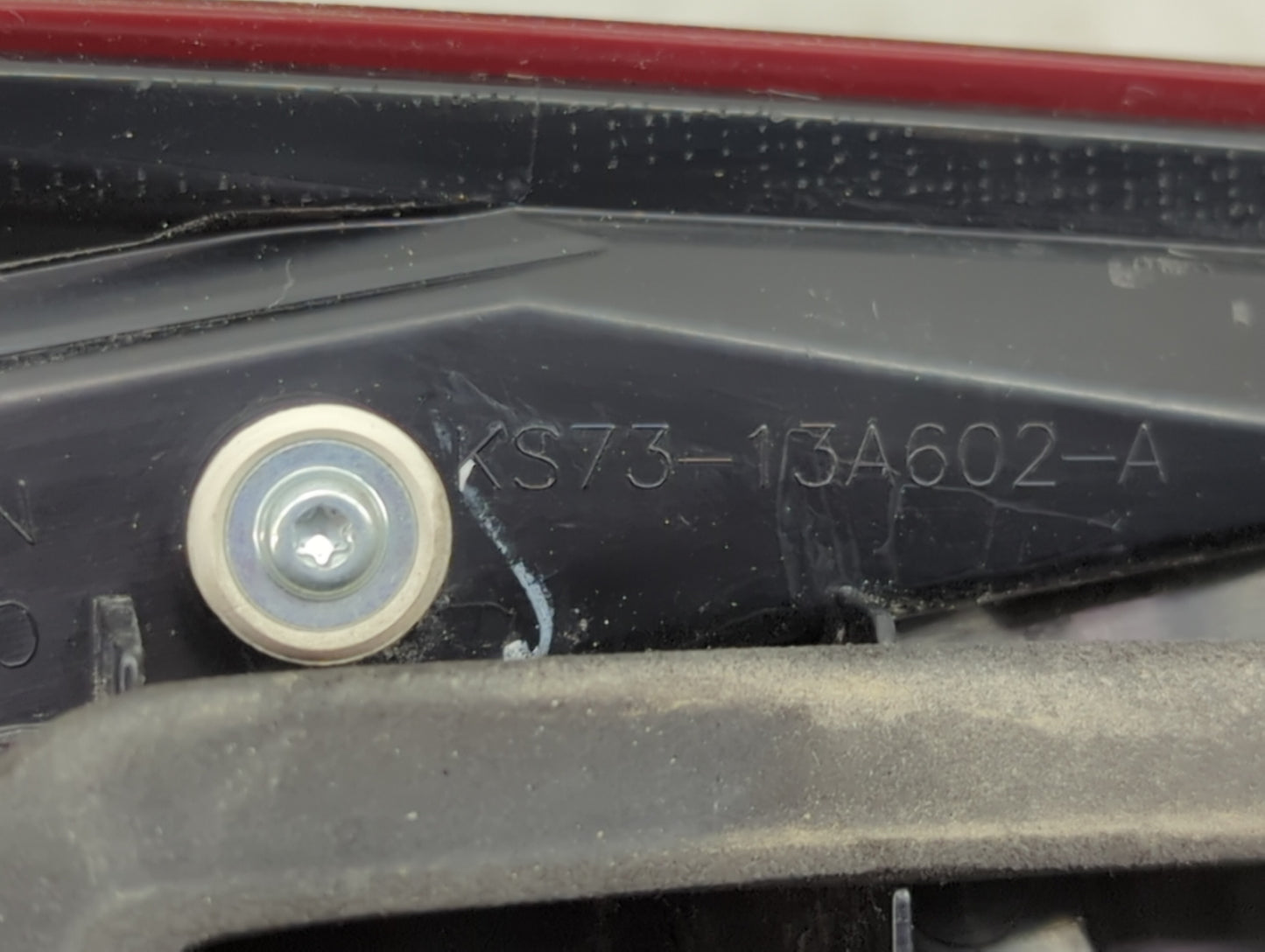 2017-2020 Ford Fusion Tail Light Assembly Passenger Right OEM P/N:KS73-13A602-A Fits Fits 2017 2018 2019 2020 OEM Used Auto 