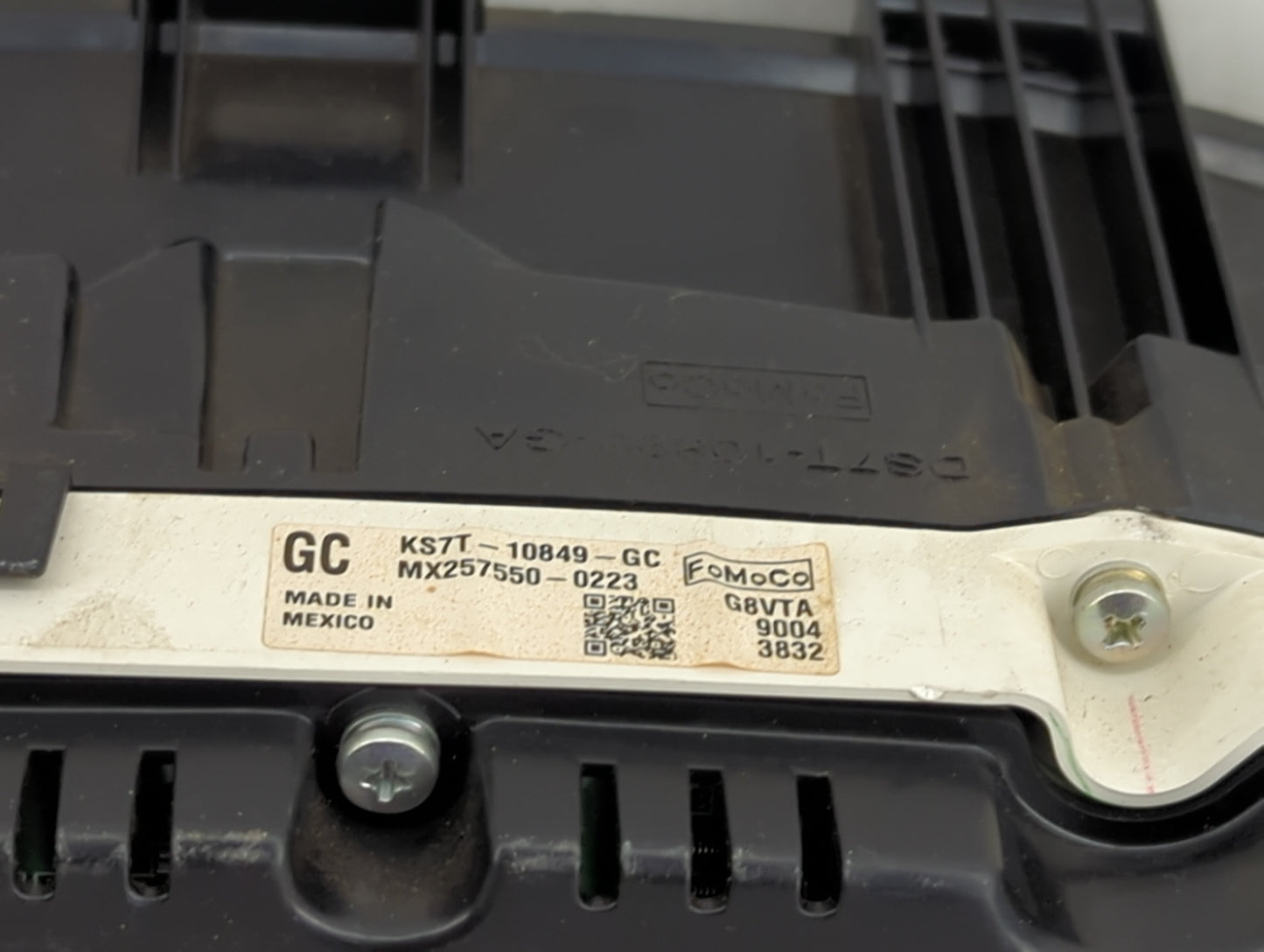 2019-2020 Ford Fusion Instrument Cluster Speedometer Gauges P/N:KS7T-10849-GC MX257550-0223, D87T-10849-GA Fits Fits 2019 20