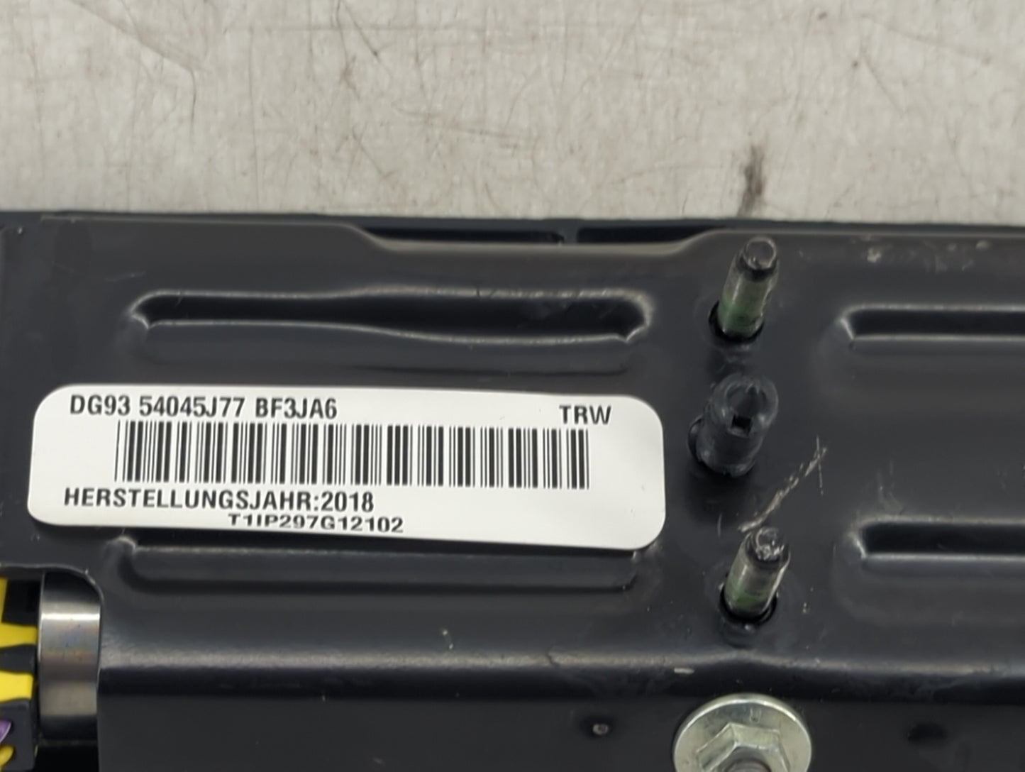2019 Ford Fusion Air Bag Driver Left Knee OEM P/N:DG9354045J77 BF3JA6 Fits OEM Used Auto Parts - Oemusedautoparts1.com