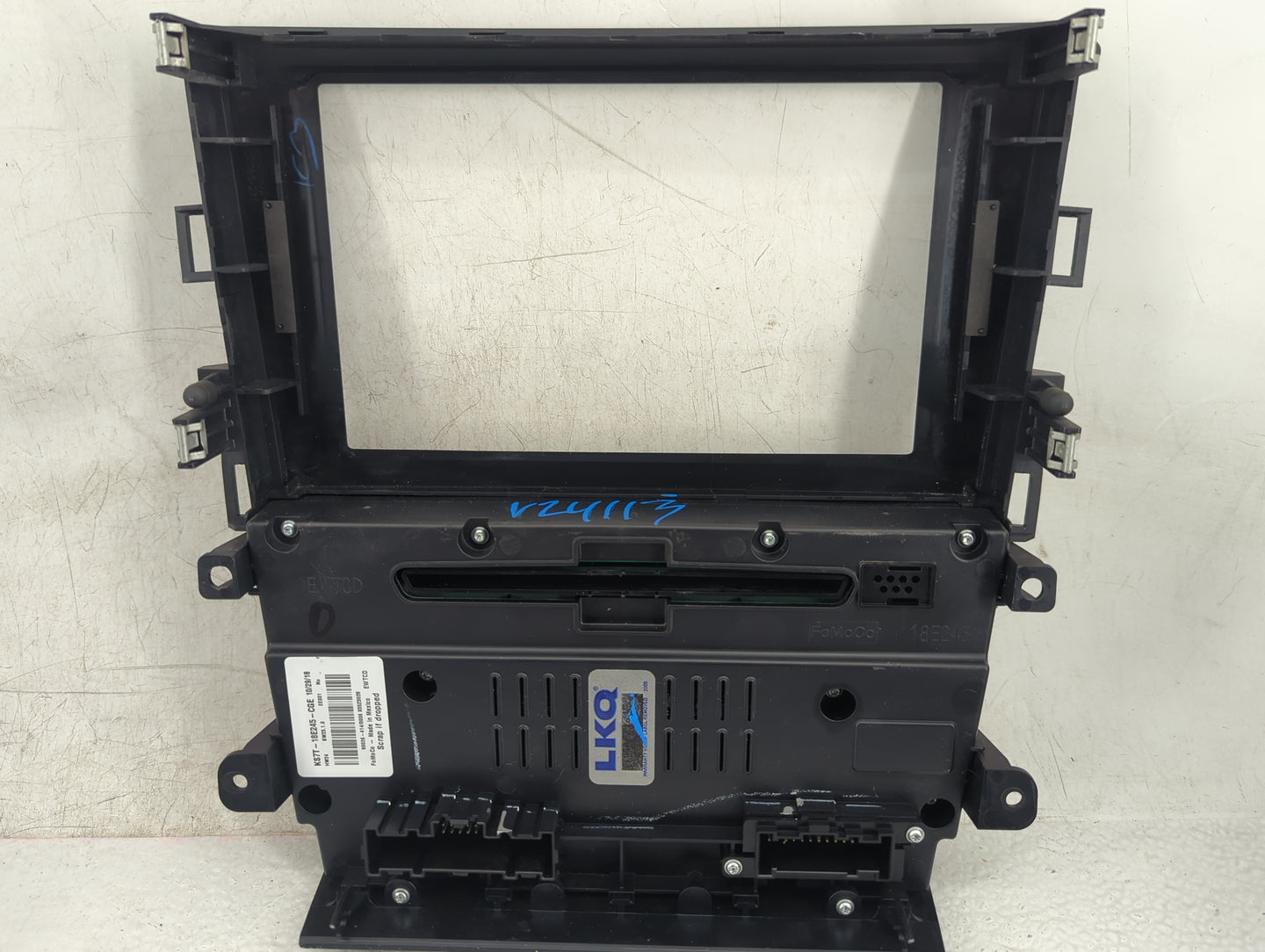 2019-2020 Ford Fusion Radio AM FM Cd Player Receiver Replacement P/N:KS7T-18E245-CGD KS7T-18E245-CGE Fits Fits 2019 2020 OEM