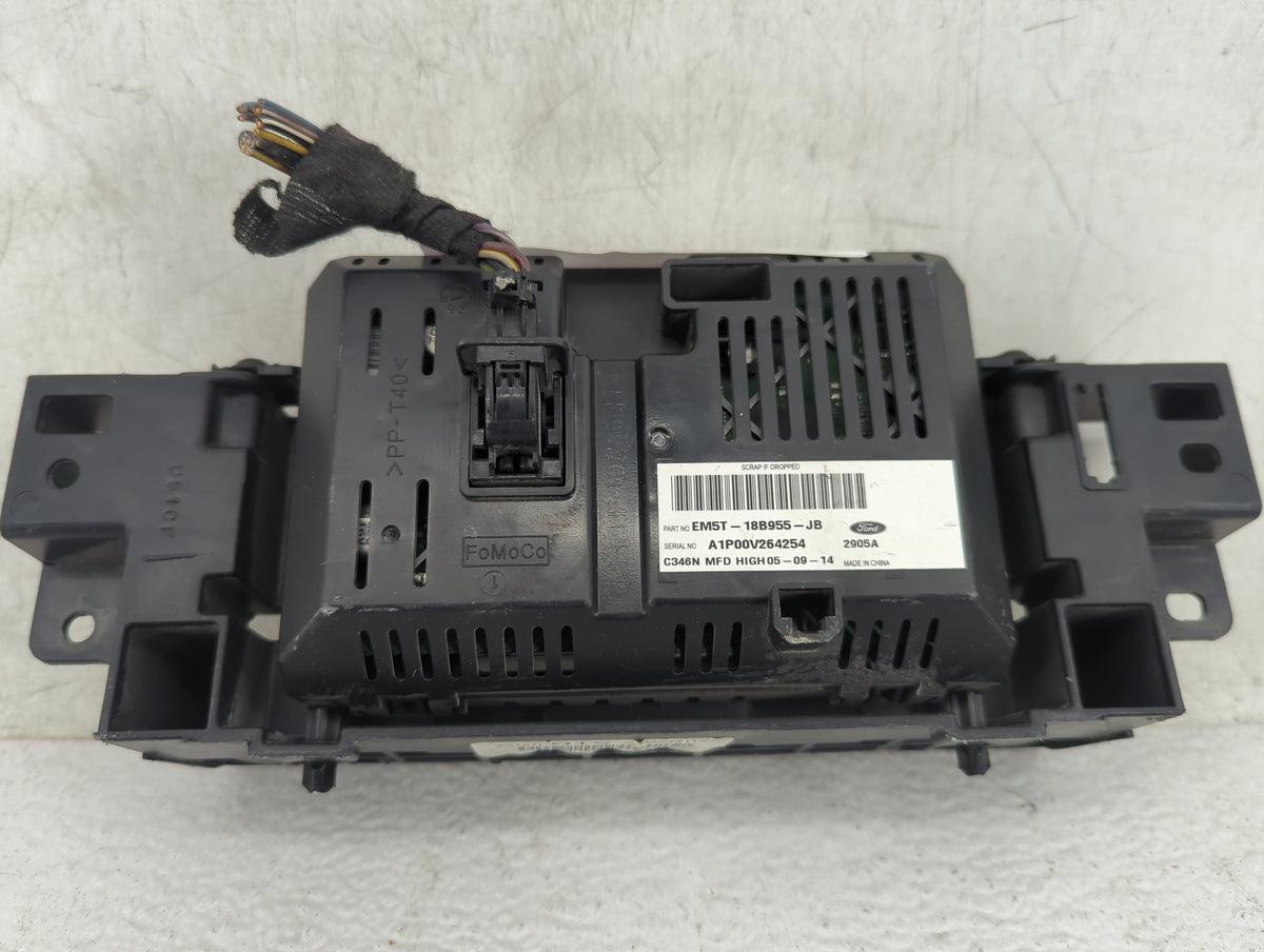 2017-2020 Ford Fusion Information Radio Display Screen 1436984 - Oemusedautoparts1.com