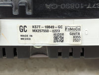 2019-2020 Ford Fusion Instrument Cluster Speedometer Gauges P/N:KS7T-10849-GC KS7T-10890-GA Miles: Fits Fits 2019 2020 OEM U