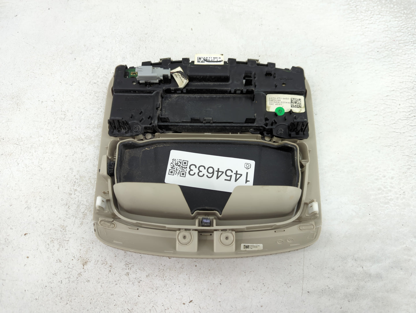 2017-2020 Ford Fusion Overhead Roof Console 1454633 - Oemusedautoparts1.com