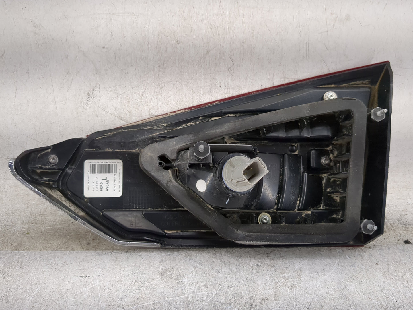 2019-2020 Ford Fusion Tail Light Assembly Driver Left OEM Fits Fits 2019 2020 OEM Used Auto Parts - Oemusedautoparts1.com
