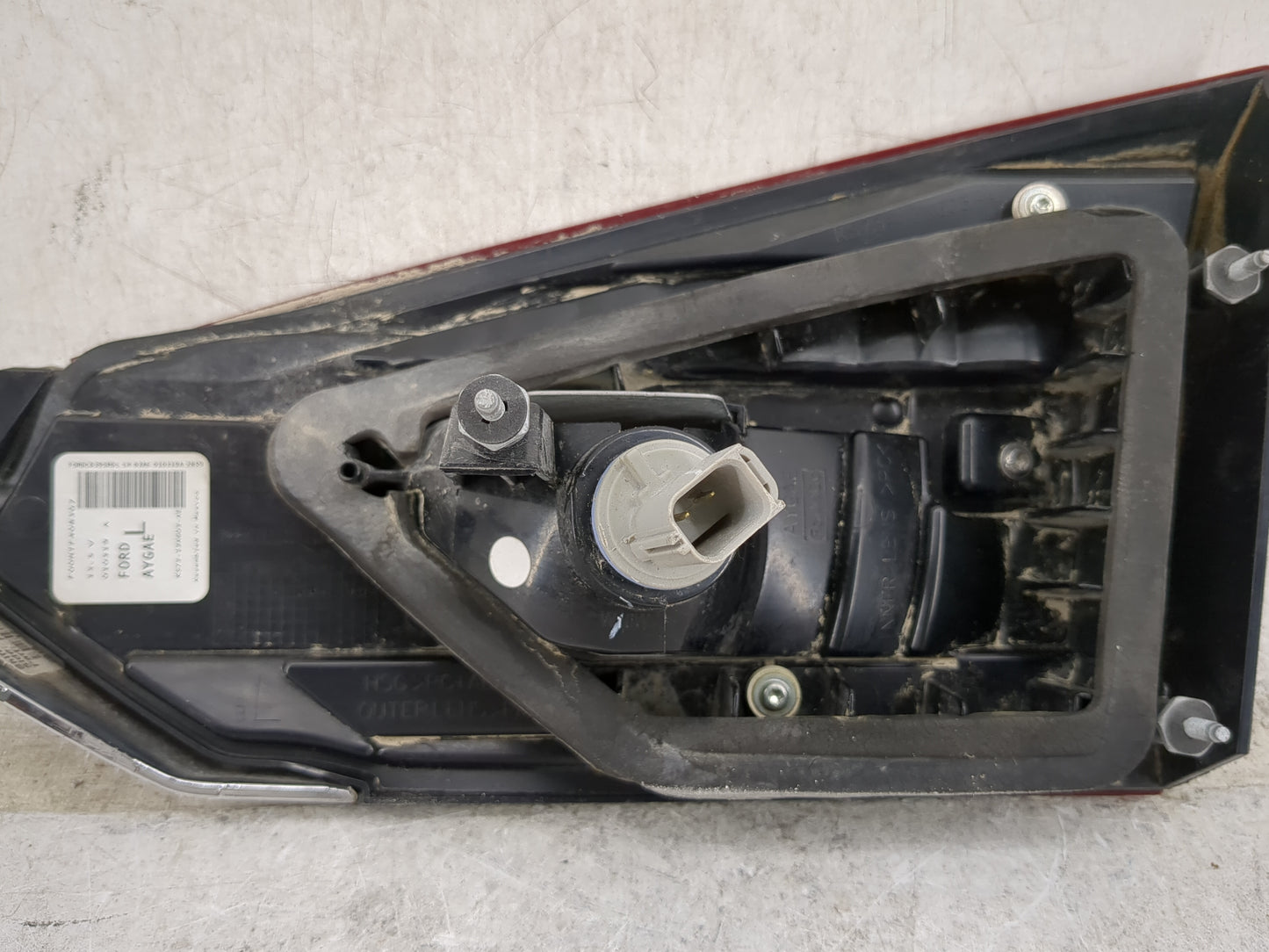 2019-2020 Ford Fusion Tail Light Assembly Driver Left OEM Fits Fits 2019 2020 OEM Used Auto Parts - Oemusedautoparts1.com