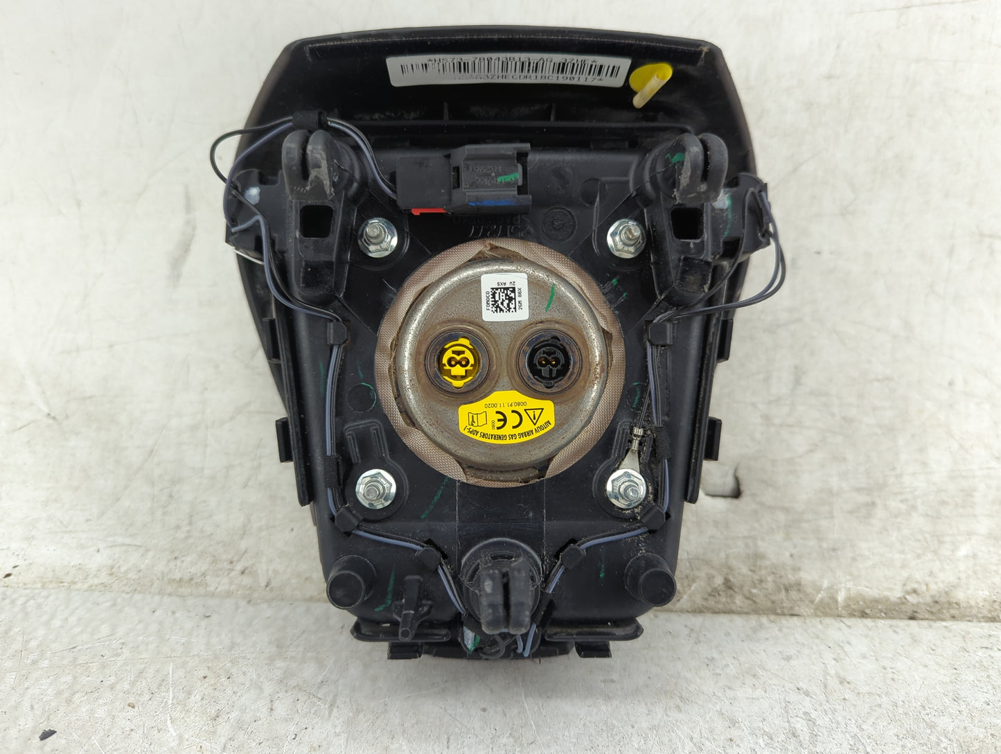 2019 Ford Fusion Air Bag Driver Left Steering Wheel Mounted Black - Oemusedautoparts1.com