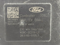2019-2020 Ford Fusion ABS Pump Control Module Replacement P/N:KG9C-2C219-LC Fits Fits 2019 2020 OEM Used Auto Parts - Oemuse