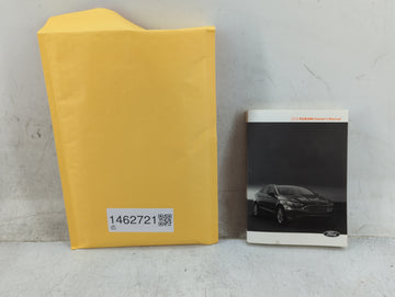 2019 Ford Fusion Owners Manual Book Guide P/N:KE5J19A321AA OEM Used Auto Parts - Oemusedautoparts1.com