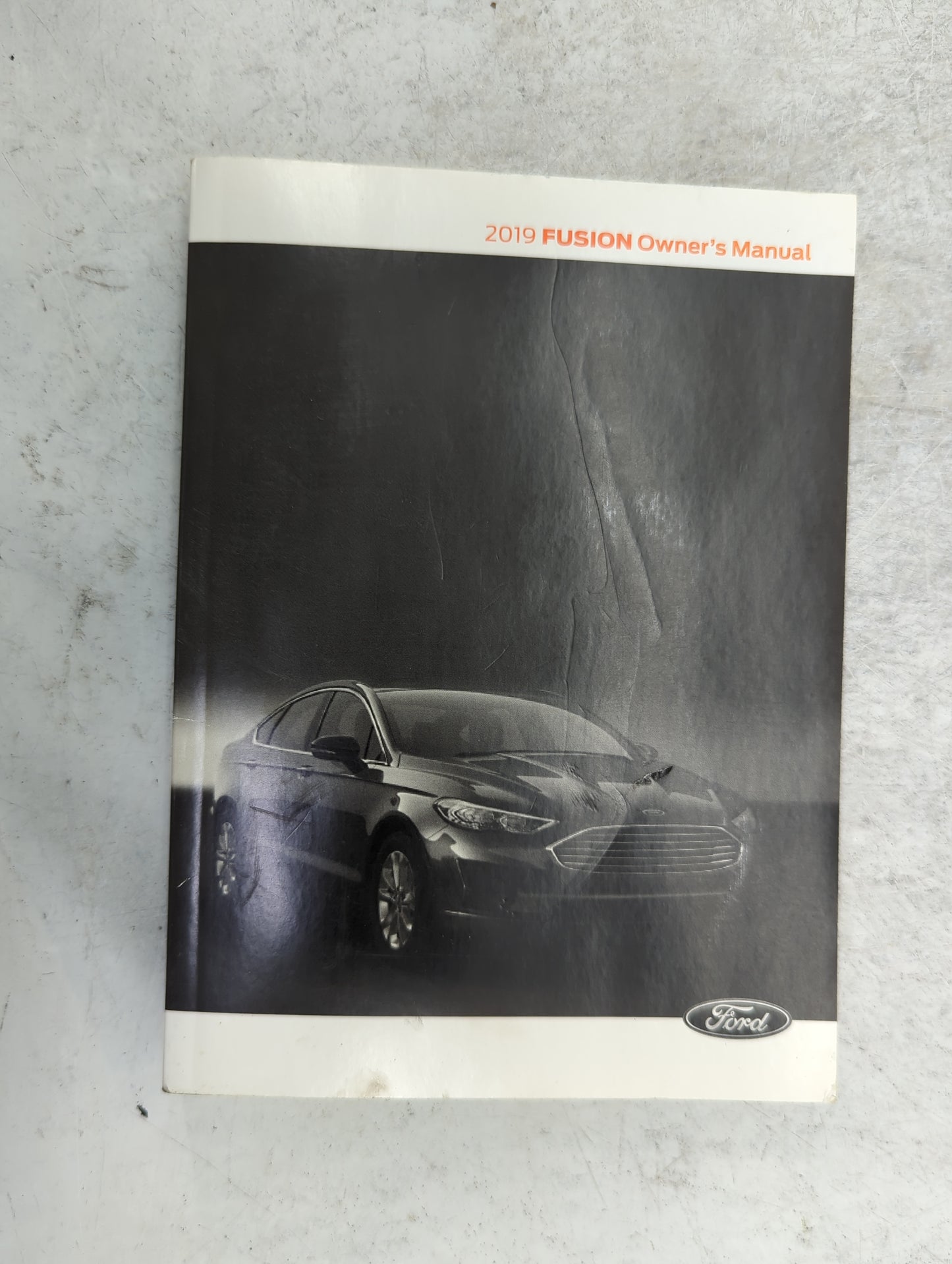 2019 Ford Fusion Owners Manual Book Guide P/N:KE5J19A321AA OEM Used Auto Parts - Oemusedautoparts1.com