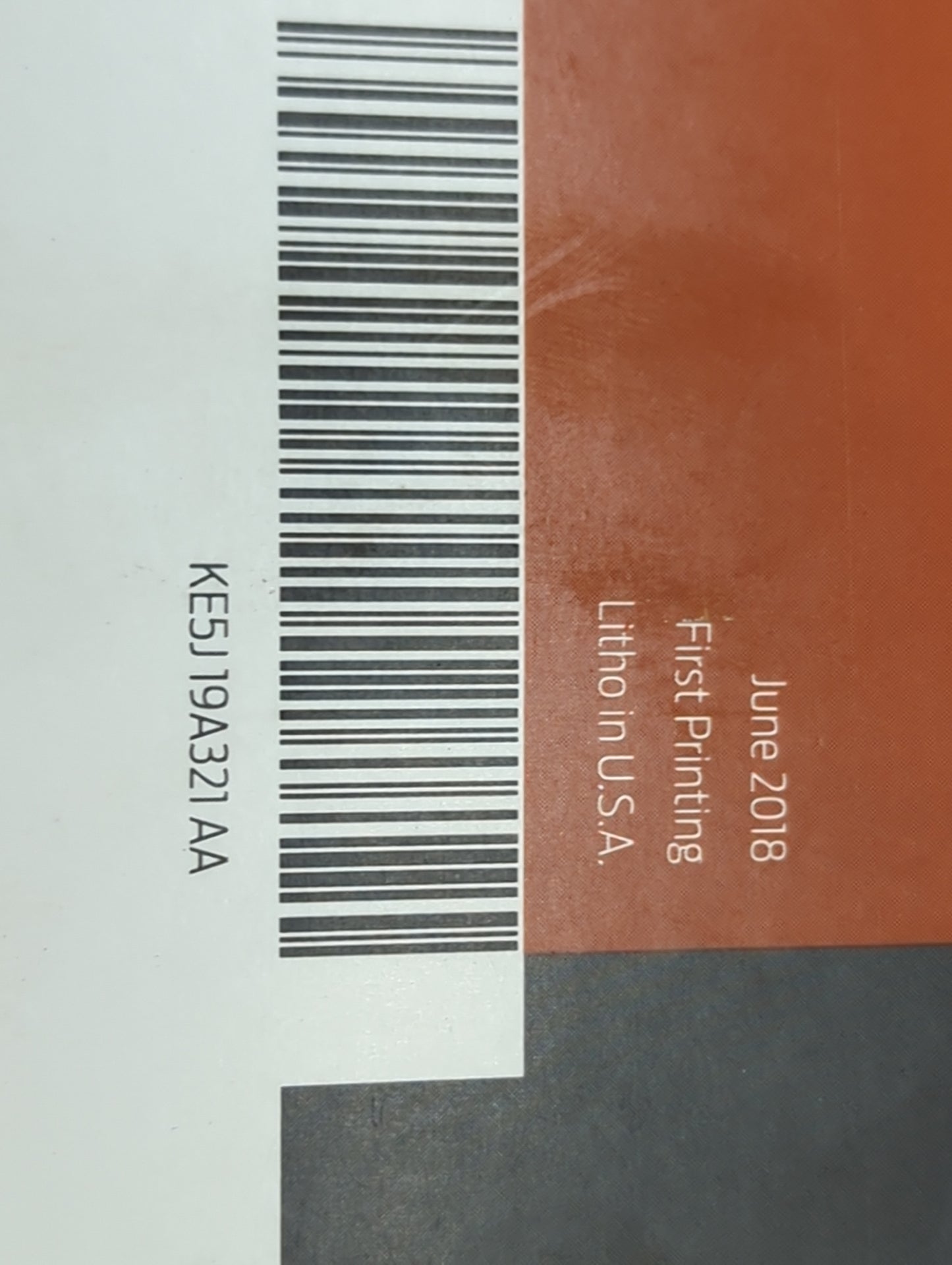 2019 Ford Fusion Owners Manual Book Guide P/N:KE5J19A321AA OEM Used Auto Parts - Oemusedautoparts1.com