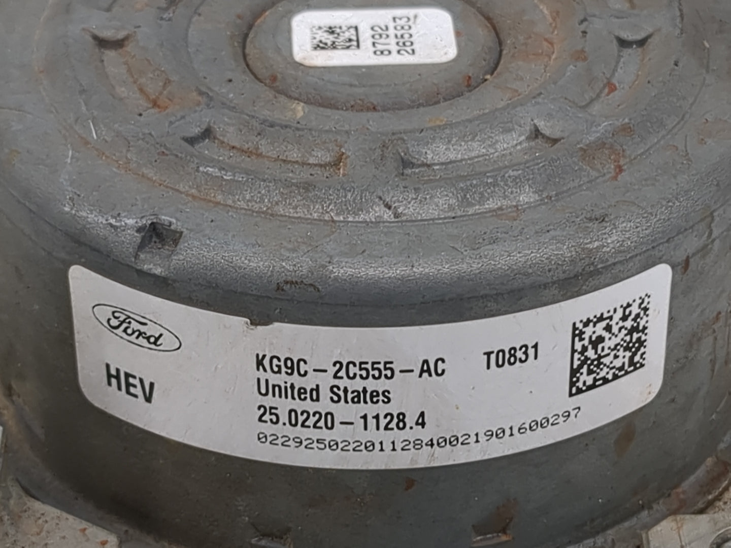 2019-2020 Ford Fusion ABS Pump Control Module Replacement P/N:KG9C-2C555-AC 25.0220-1128.4 Fits Fits 2019 2020 OEM Used Auto