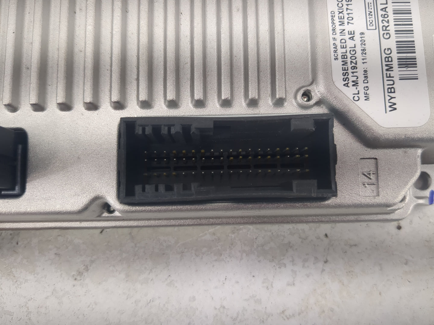 2019 Ford Fusion PCM Engine Control Computer ECU ECM PCU OEM P/N:GR26ALS7T-14G370-BBG CL-MJ19Z0GL, FG-185-SG32-MH Fits OEM U
