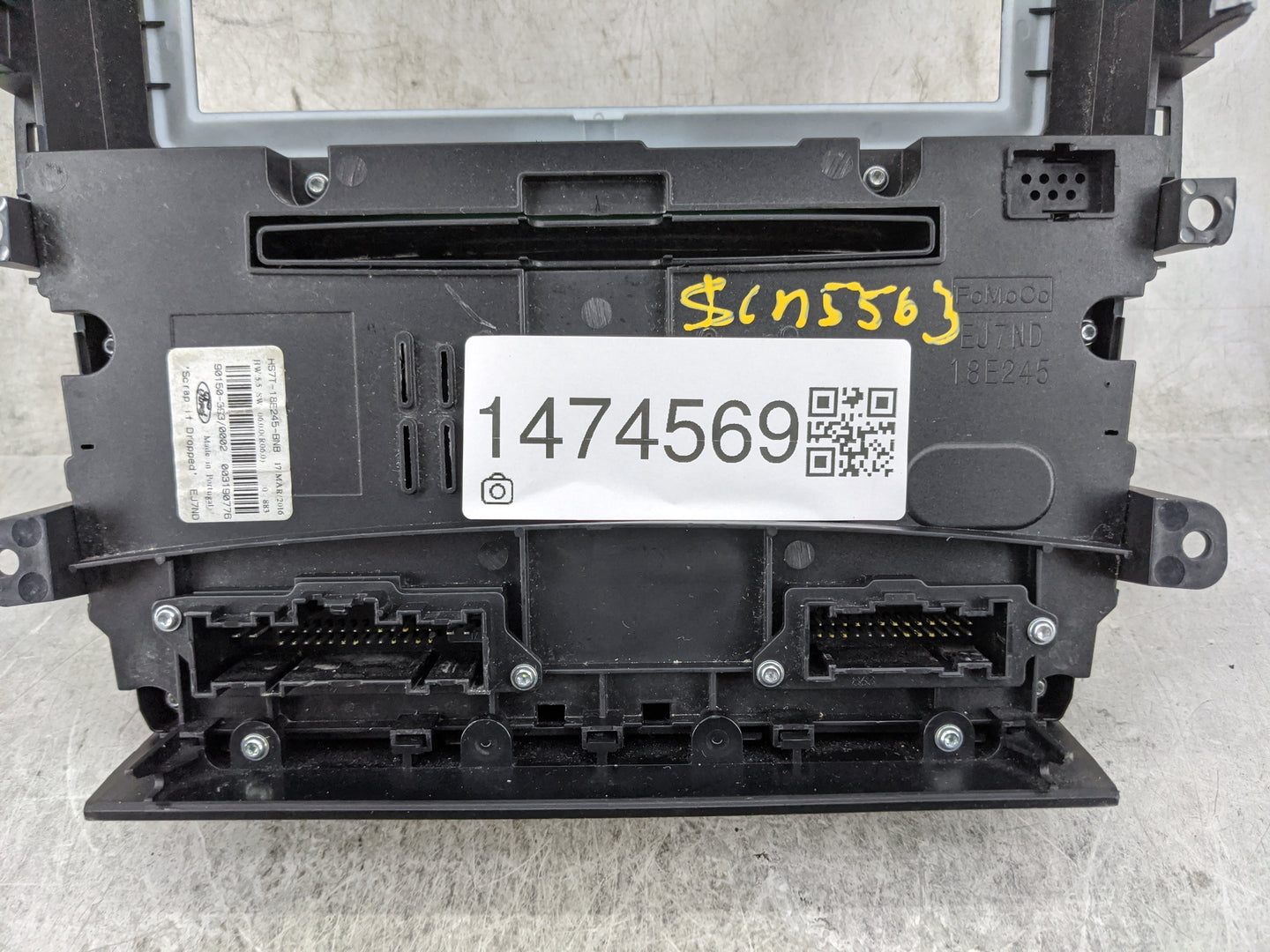 2017-2017 Ford Fusion Radio Control Panel 1474569 - Oemusedautoparts1.com