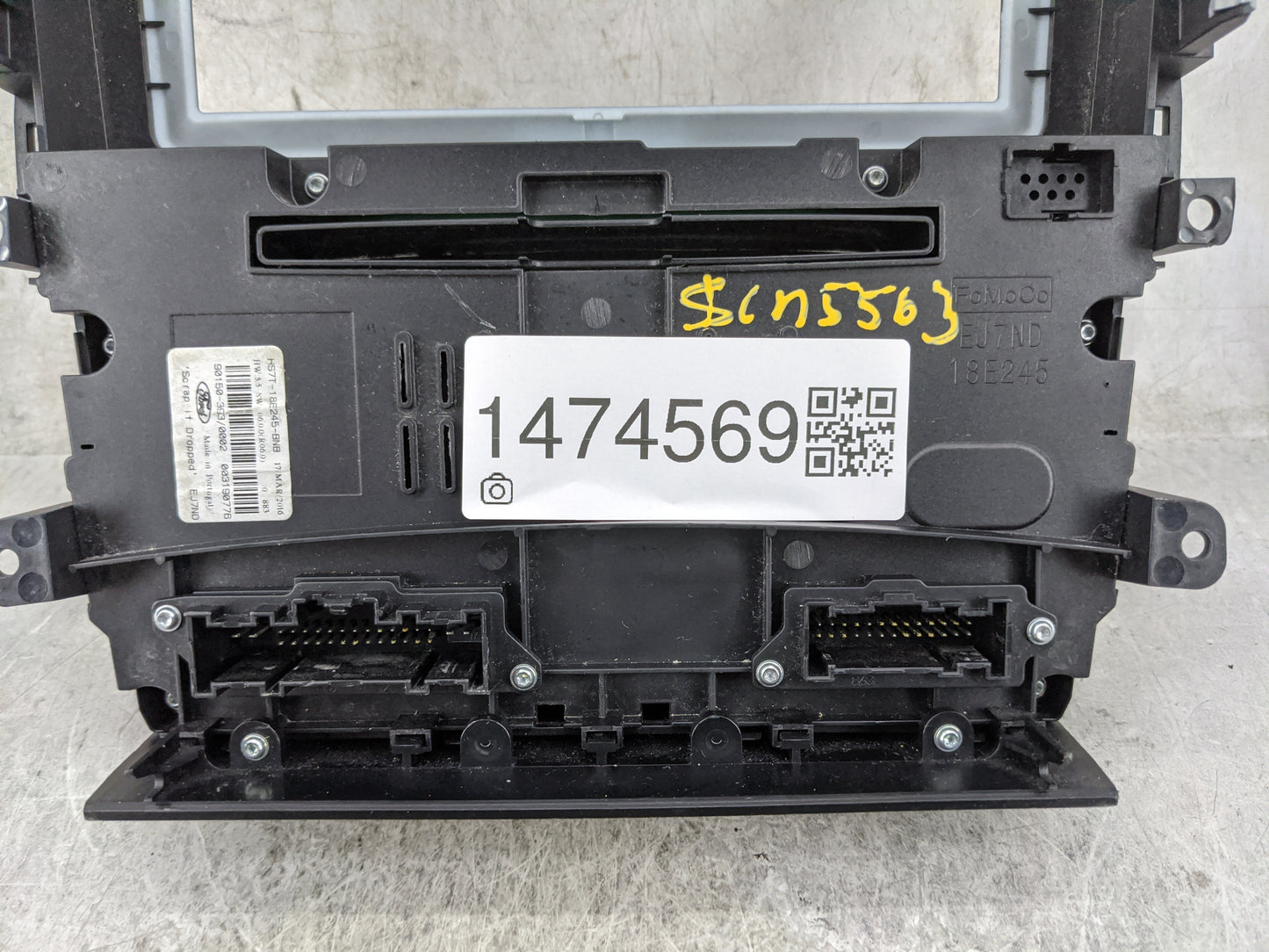 2017-2017 Ford Fusion Radio Control Panel 1474569 - Oemusedautoparts1.com