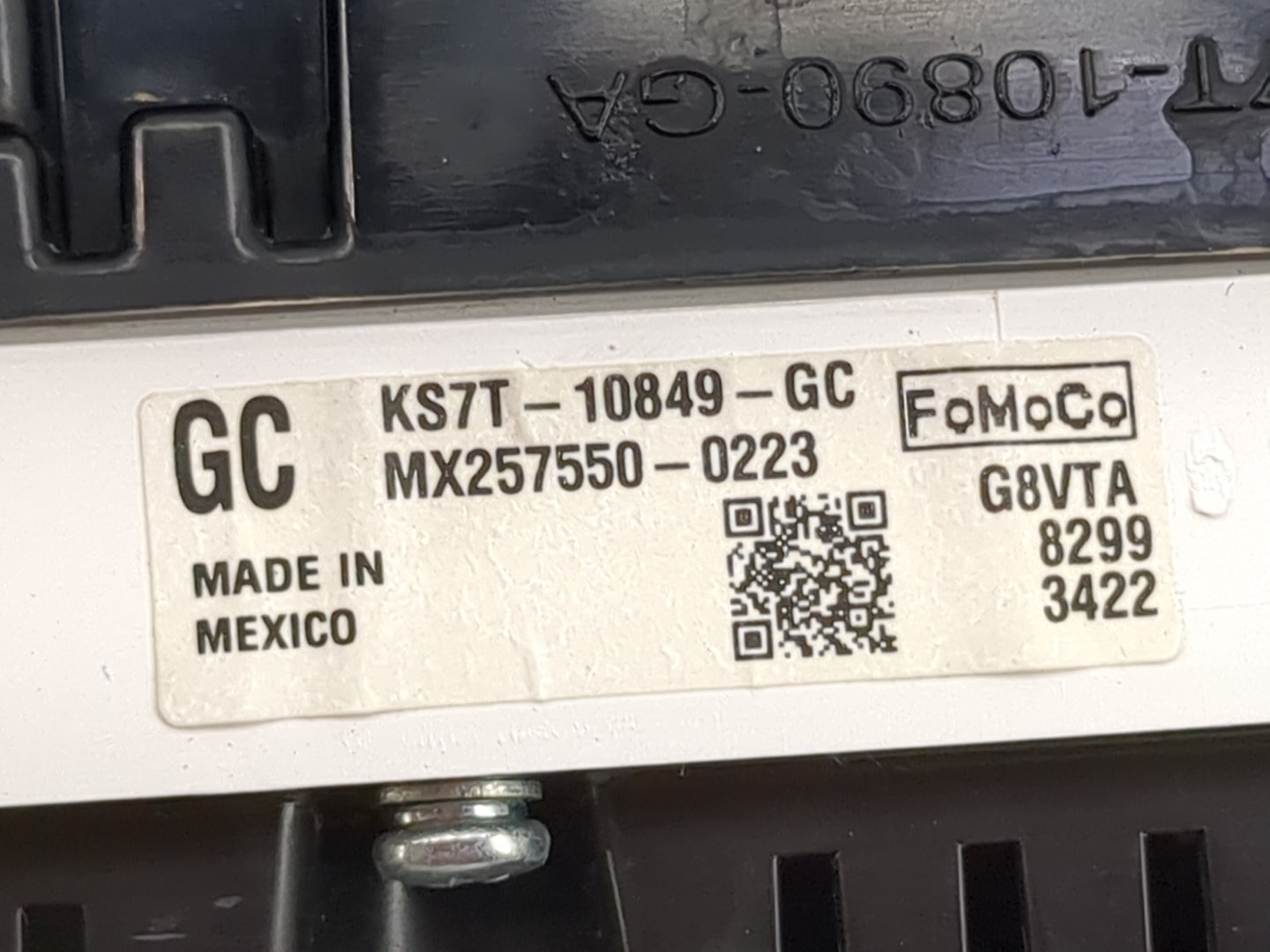 2019-2020 Ford Fusion Instrument Cluster Speedometer Gauges P/N:KS7T-10849-GC MX257550-0223 Miles: Fits Fits 2019 2020 OEM U