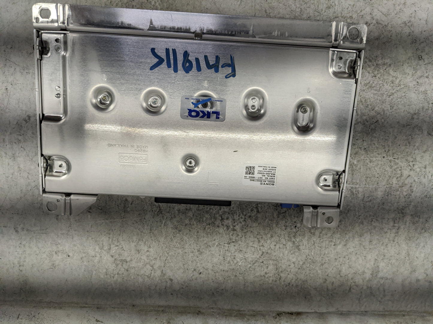 2017-2020 Ford Fusion Radio Speaker Amplifier Mhs7tbag|hs7t-18b849-ag - Oemusedautoparts1.com