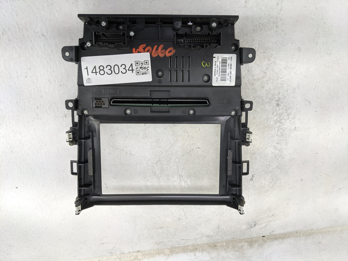 2019-2020 Ford Fusion Radio Control Panel 1483034 - Oemusedautoparts1.com