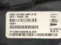 2019-2020 Ford Fusion Driver Left Oem Front Light Lamp Black - Oemusedautoparts1.com