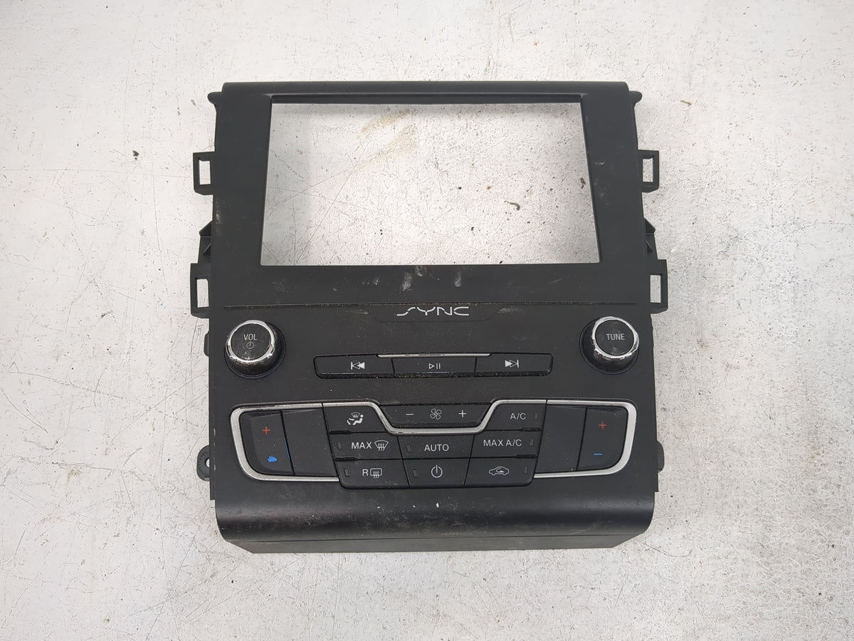 2019-2020 Ford Fusion Radio Control Panel 1504173 - Oemusedautoparts1.com