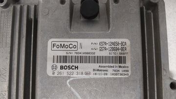 2017-2019 Ford Fusion PCM Engine Control Computer ECU ECM PCU OEM P/N:KS7A-12A650-BCA HS7A-12A650-ABB Fits Fits 2017 2018 2019 OEM Used Auto Parts