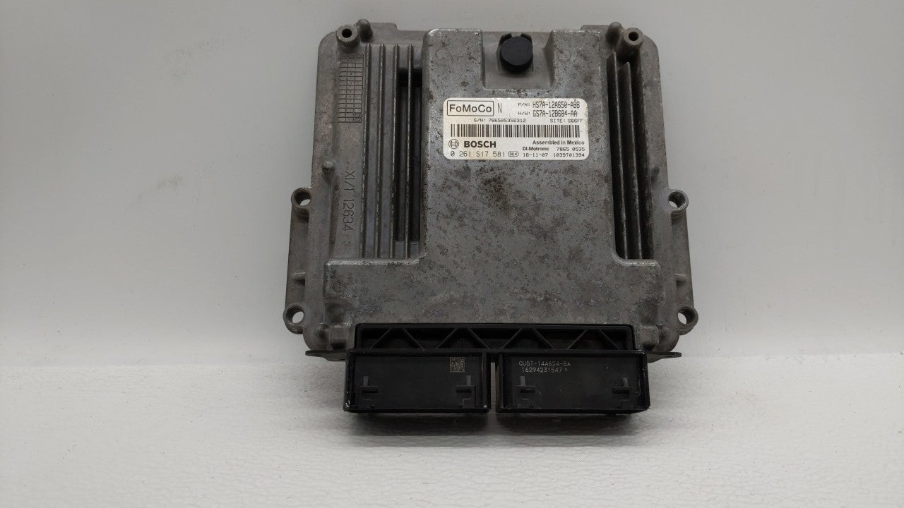 2017-2019 Ford Fusion PCM Engine Control Computer ECU ECM PCU OEM P/N:KS7A-12A650-BCA HS7A-12A650-ABB Fits Fits 2017 2018 20