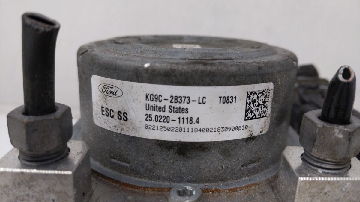 2019-2020 Ford Fusion Anti-Lock Brake ABS Pump Module Actuator OEM P/N:KG9C-2B373-CC KG9C-2B373-LC Fits Fits 2019 2020 OEM U