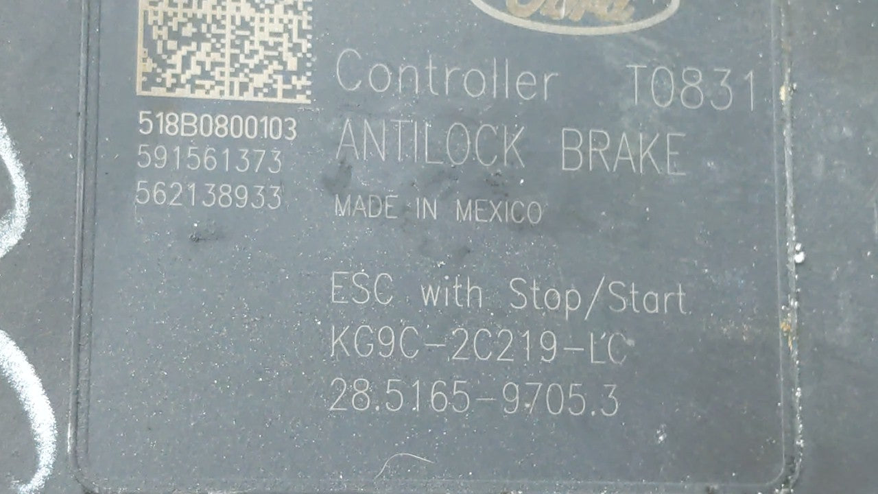 2019 Ford Fusion ABS Pump Control Module Replacement P/N:KG9C-2B373-LD KG9C-2B373-CC, KG9C-2B373-LC Fits OEM Used Auto Parts
