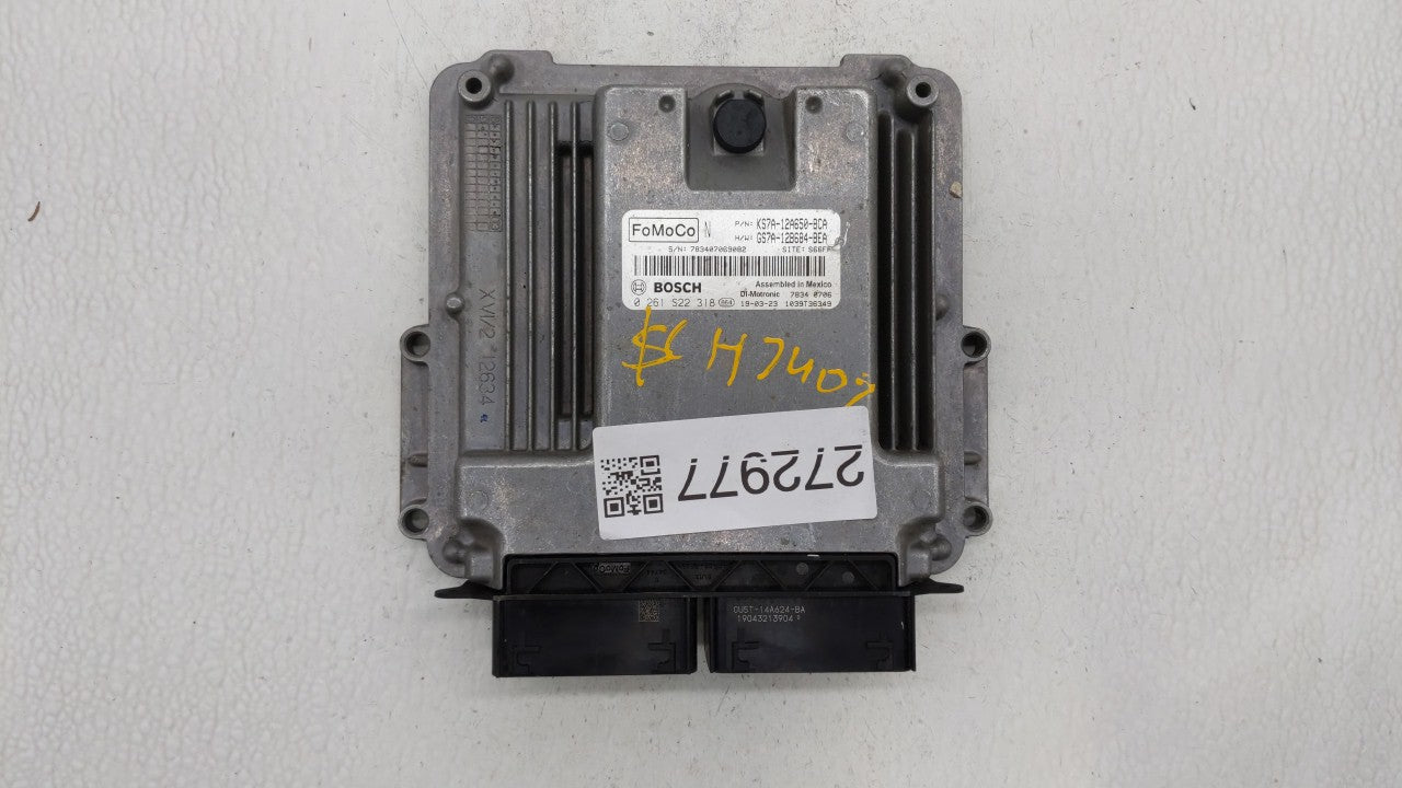 2017-2019 Ford Fusion PCM Engine Control Computer ECU ECM PCU OEM P/N:KS7A-12A650-BCA HS7A-12A650-ABB Fits Fits 2017 2018 20