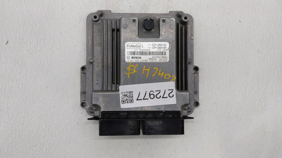 2017-2019 Ford Fusion PCM Engine Control Computer ECU ECM PCU OEM P/N:KS7A-12A650-BCA HS7A-12A650-ABB Fits 2017 2018 2019 OE